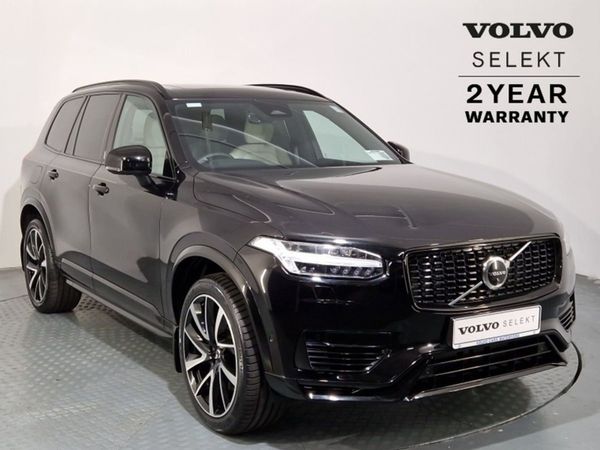 Volvo XC90 SUV, Petrol Plug-in Hybrid, 2023, Black
