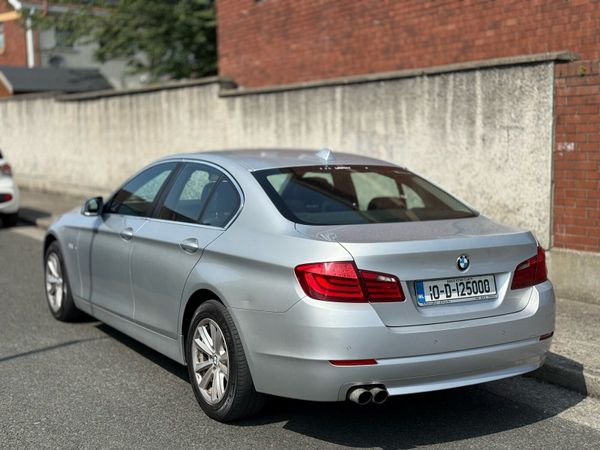 BMW 5-Series Saloon, Diesel, 2010, Silver