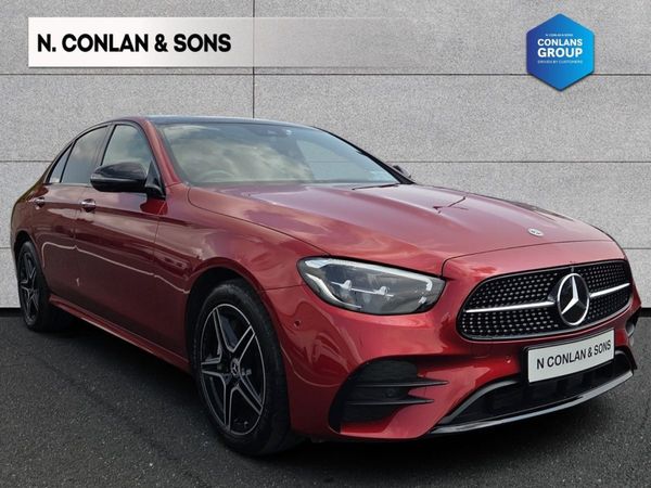 Mercedes-Benz E-Class Estate, Petrol Plug-in Hybrid, 2023, Red