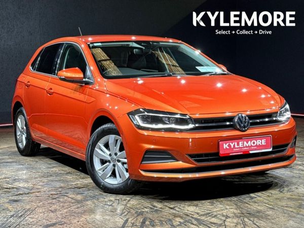 Volkswagen Polo Hatchback, Petrol, 2020, Orange