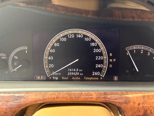 Mercedes-Benz S-Class Saloon, Petrol, 2006, Black