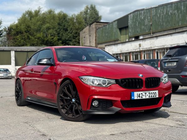 BMW 4-Series Coupe, Diesel, 2014, Red