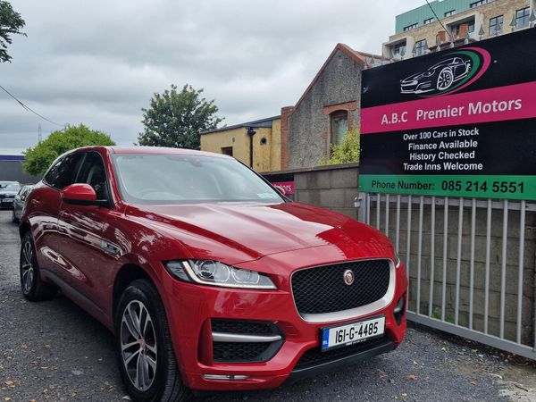 Jaguar F-Pace SUV, Diesel, 2016, Red