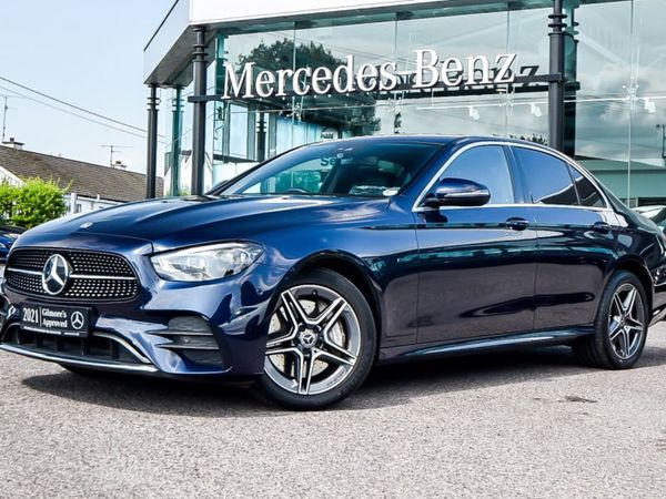Mercedes-Benz E-Class Saloon, Diesel Plug-in Hybrid, 2021, Blue