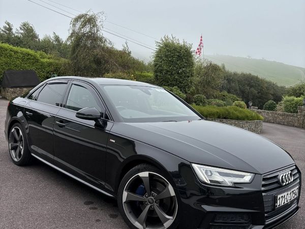 Audi A4 Saloon, Diesel, 2017, Black