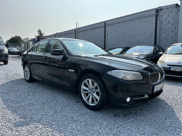 BMW 5-Series Saloon, Diesel, 2013, Black