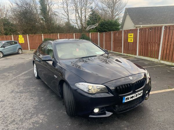 BMW 5-Series Saloon, Diesel, 2015, Black