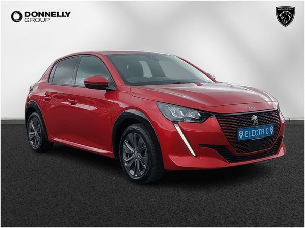 Peugeot 208 Hatchback, Electric, 2021, Red