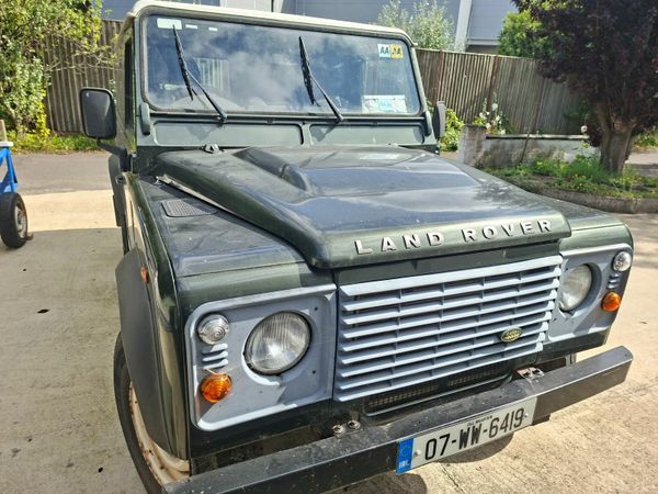 Land Rover Defender SUV, Diesel, 2007, Green
