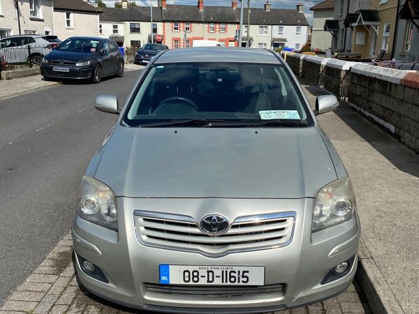 Toyota Avensis Saloon, Petrol, 2008, Silver
