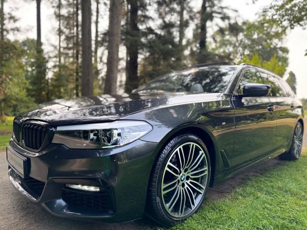 BMW 5-Series Estate, Diesel, 2019, Grey