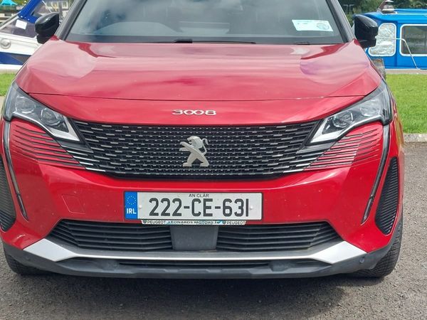 Peugeot 3008 MPV, Diesel, 2022, Red