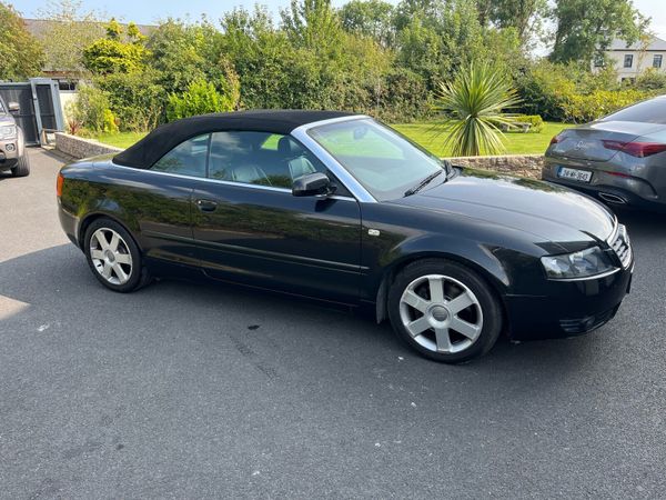 Audi A4 Convertible, Petrol, 2004, Black