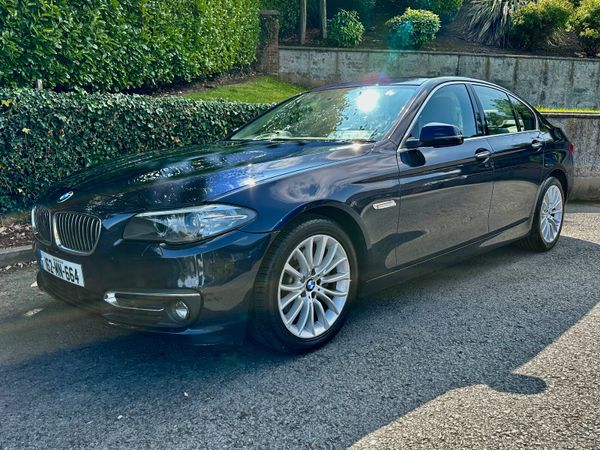BMW 5-Series Saloon, Diesel, 2016, Blue
