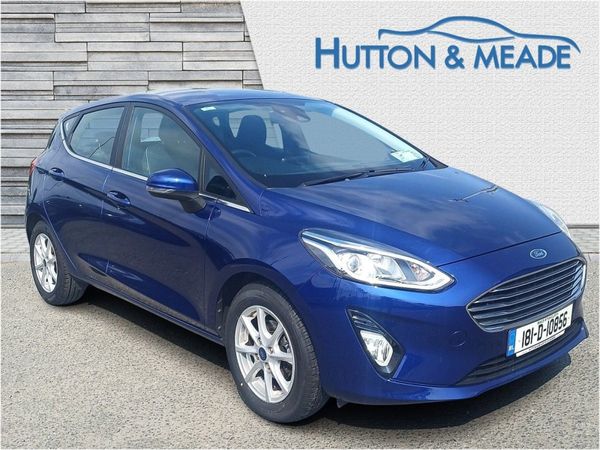 Ford Fiesta Hatchback, Petrol, 2018, Blue