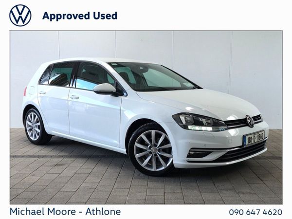 Volkswagen Golf Estate, Diesel, 2018, White
