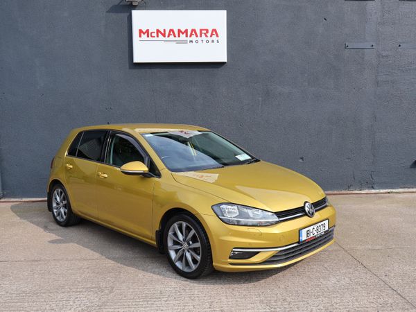 Volkswagen Golf Estate, Petrol, 2018, Yellow