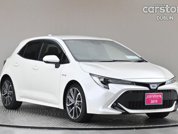 Toyota Corolla Hatchback, Petrol Hybrid, 2019, White