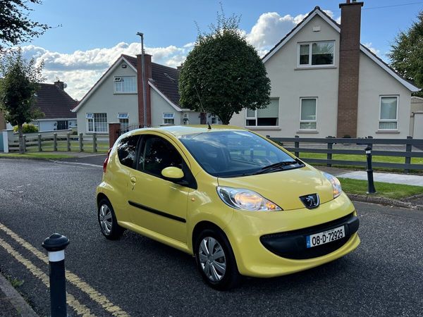 Peugeot 107 Hatchback, Petrol, 2008, Yellow