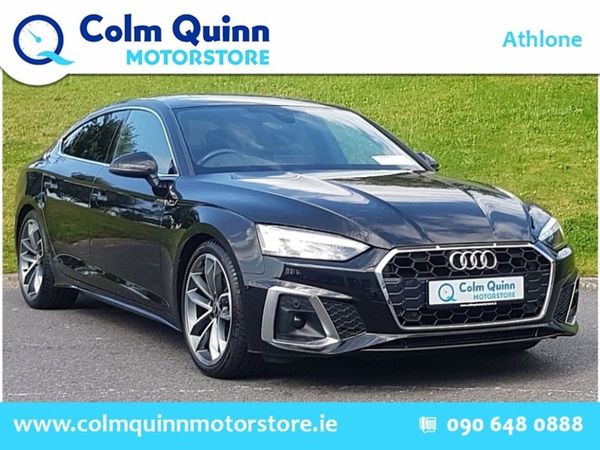 Audi A5 Hatchback, Diesel Hybrid, 2022, Black
