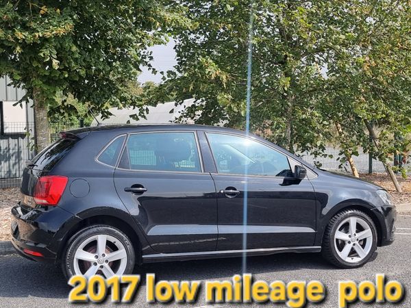 Volkswagen Polo Hatchback, Diesel, 2017, Black