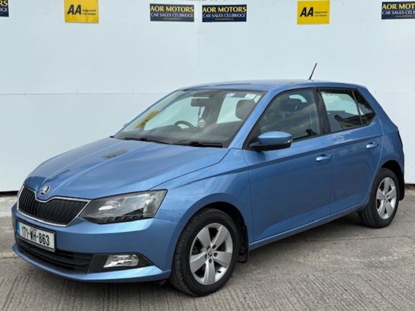 Skoda Fabia Hatchback, Petrol, 2017, Blue