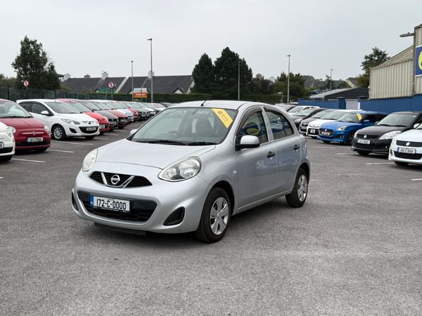 Nissan March Hatchback, Petrol, 2017, Silver
