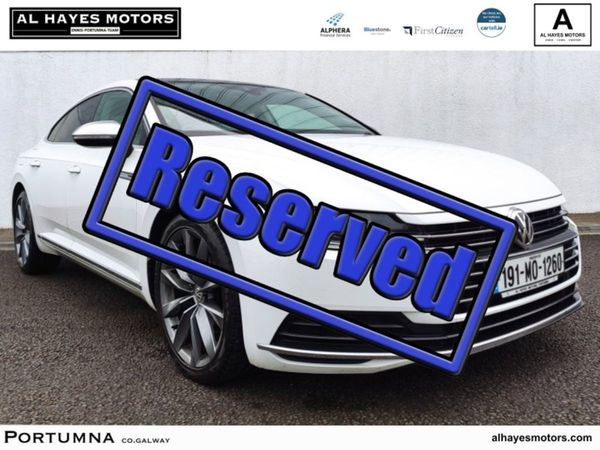 Volkswagen Arteon Hatchback, Diesel, 2019, White
