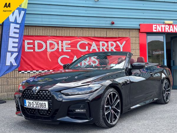 BMW 4-Series Convertible, Petrol, 2021, Black