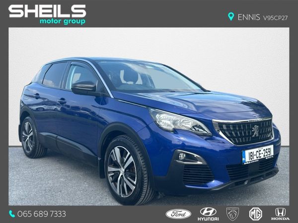 Peugeot 3008 SUV, Diesel, 2018, Blue