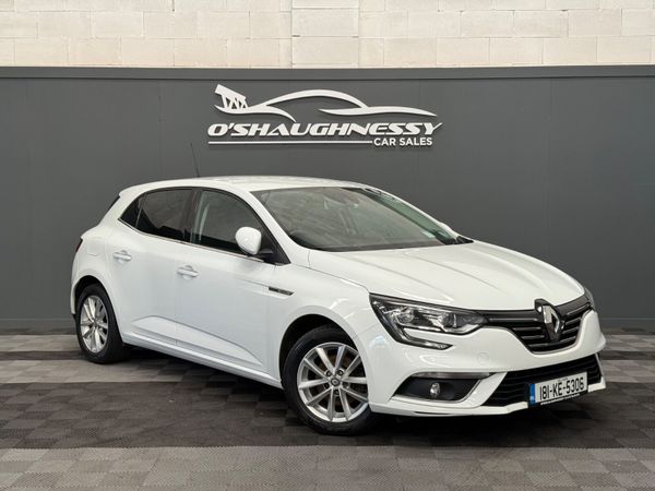 Renault Megane Hatchback, Diesel, 2018, White