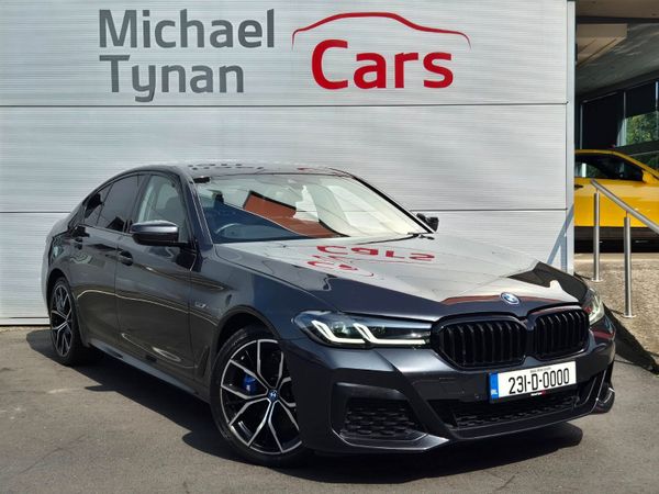 BMW 5-Series Saloon, Petrol Hybrid, 2023, Grey