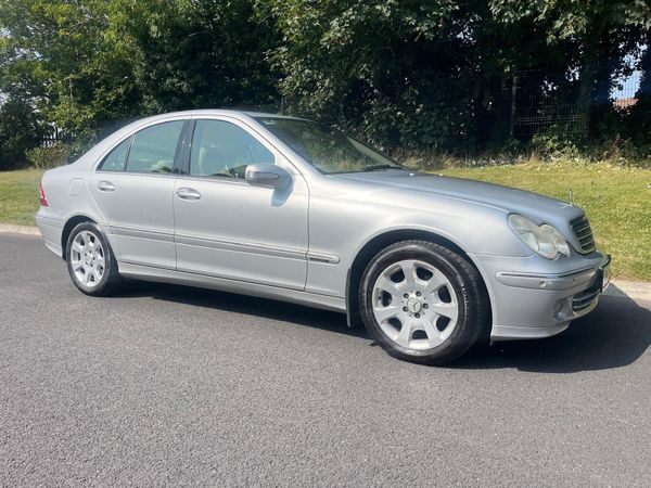 Mercedes-Benz C-Class Saloon, Petrol, 2005, Silver