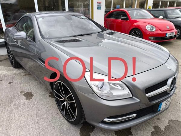 Mercedes-Benz SLK Cabriolet, Petrol, 2012, Silver