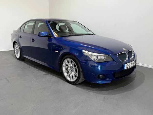BMW 5-Series Saloon, Diesel, 2009, Blue