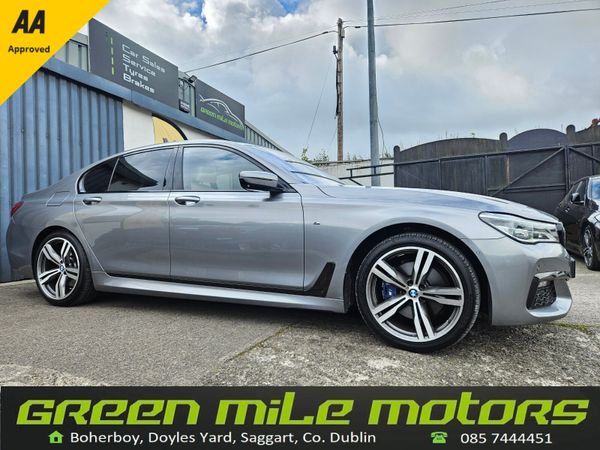 BMW 7-Series Saloon, Diesel, 2017, Silver