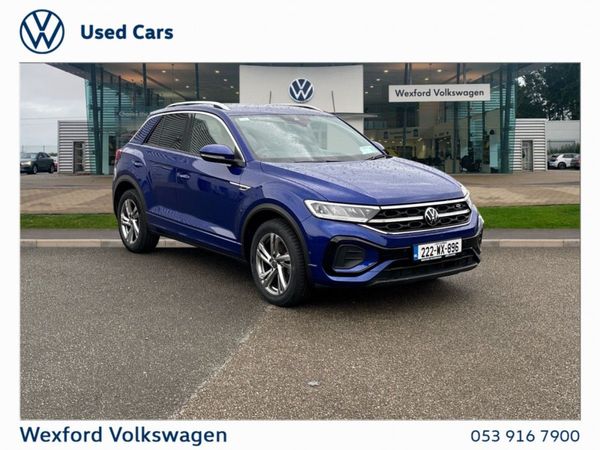 Volkswagen T-Roc SUV, Petrol, 2022, Blue