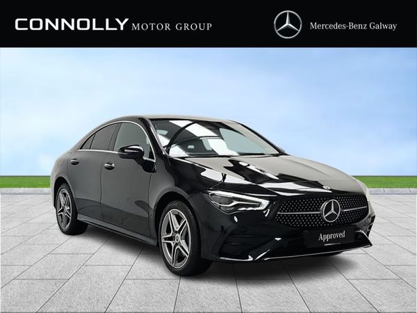 Mercedes-Benz CLA Coupe, Petrol Plug-in Hybrid, 2024, Black