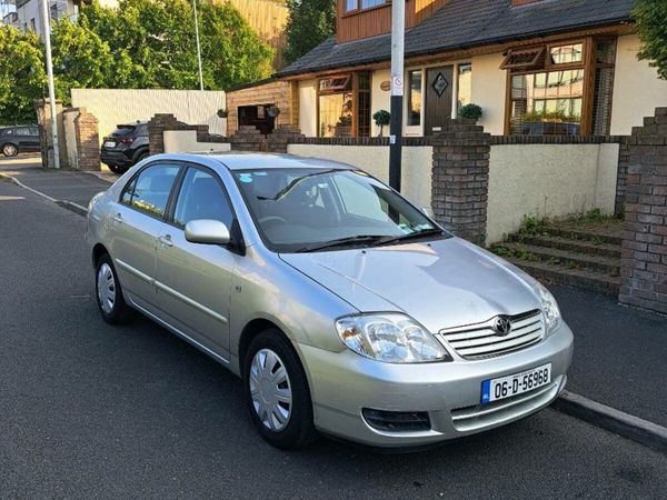 Toyota Corolla Saloon, Petrol, 2006, Silver