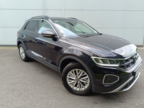 Volkswagen T-Roc SUV, Petrol, 2022, Black