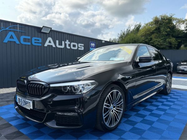 BMW 5-Series Saloon, Diesel, 2018, Black