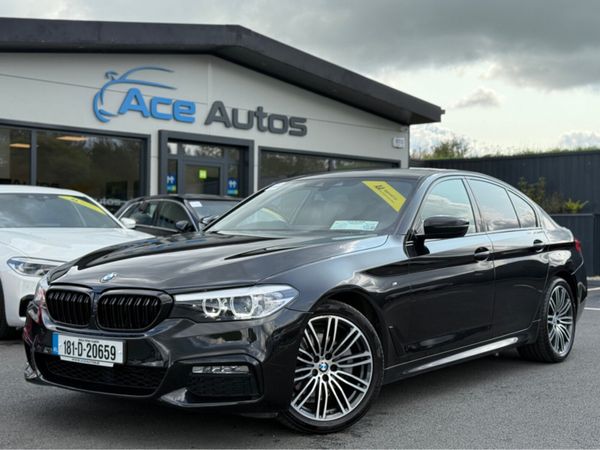 BMW 5-Series Saloon, Diesel, 2018, Black