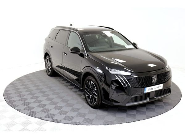 Peugeot 5008 SUV, Petrol Hybrid, 2025, Black