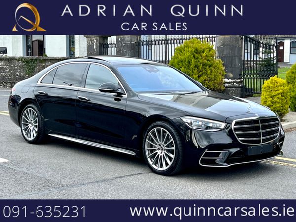 Mercedes-Benz S-Class Saloon, Petrol Plug-in Hybrid, 2024, Black