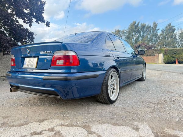 BMW 5-Series Saloon, Petrol, 2002, Blue
