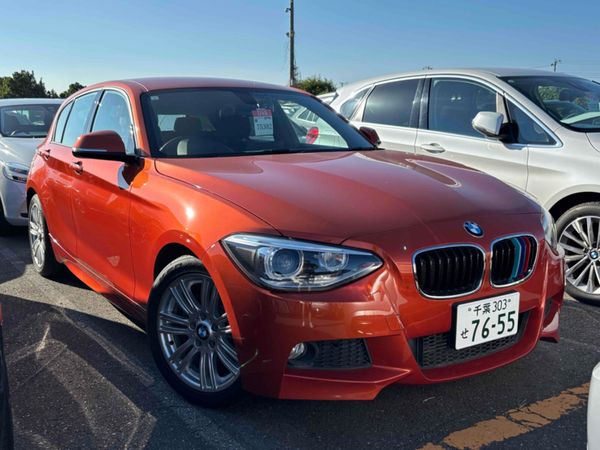 BMW 1-Series Hatchback, Petrol, 2015, Orange