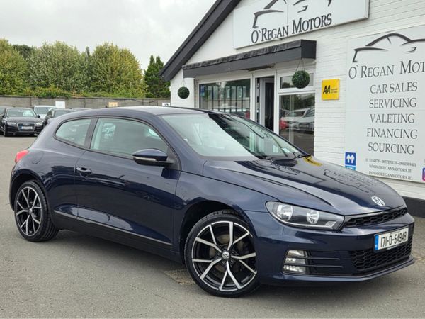 Volkswagen Scirocco Coupe, Petrol, 2017, Blue