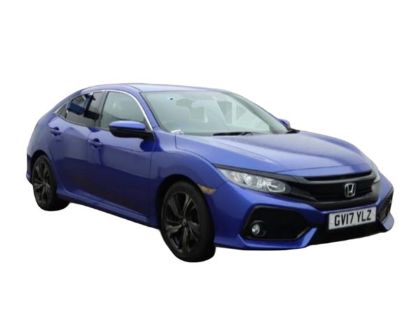 Honda Civic Hatchback, Petrol, 2017, Blue