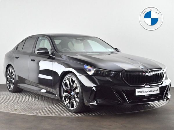 BMW 5-Series Saloon, Petrol Plug-in Hybrid, 2025, Black