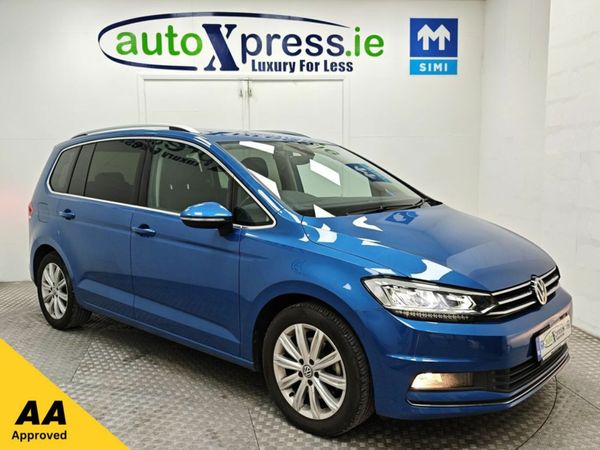Volkswagen Touran MPV, Diesel, 2019, Blue